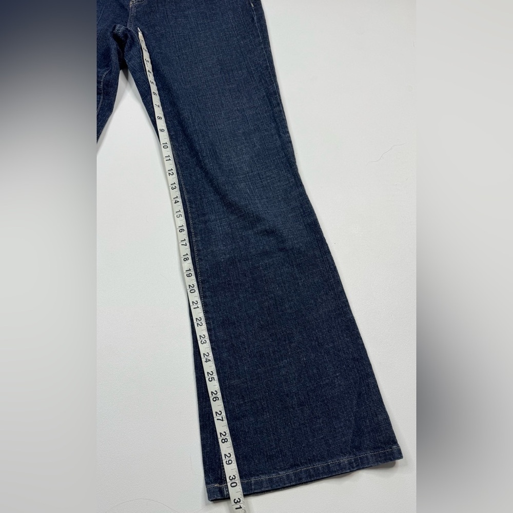 Calvin Klein Double Stone Wash Flare Jeans Women’s Size 10 - Picture 7 of 11